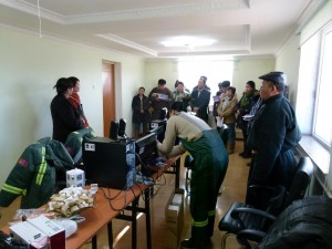 Contributions to the Youth Development Centre in Bumbugur Soum of Bayankhongor Aimag