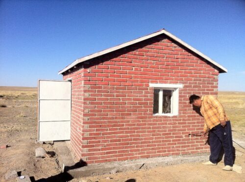 Water well drilled in Tugrug Soum of Uvurkhangai Aimag