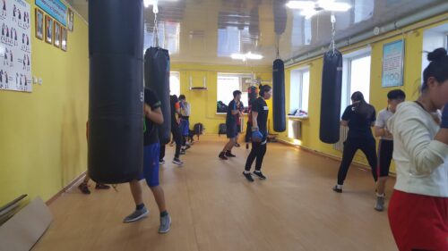 Renovation of Bayankhongor Aimag’s ‘Burged’ Boxing club