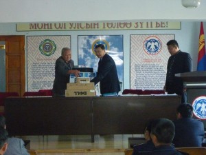 Contributions to Sukhbaatar Aimag Police Department