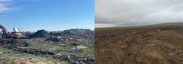 Landfill waste management project in Matad Soum of Dornod Aimag