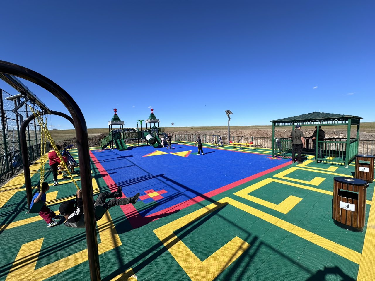 Construction of Children’s Playground and Basketball court in Matad soum of Dornod Aimag